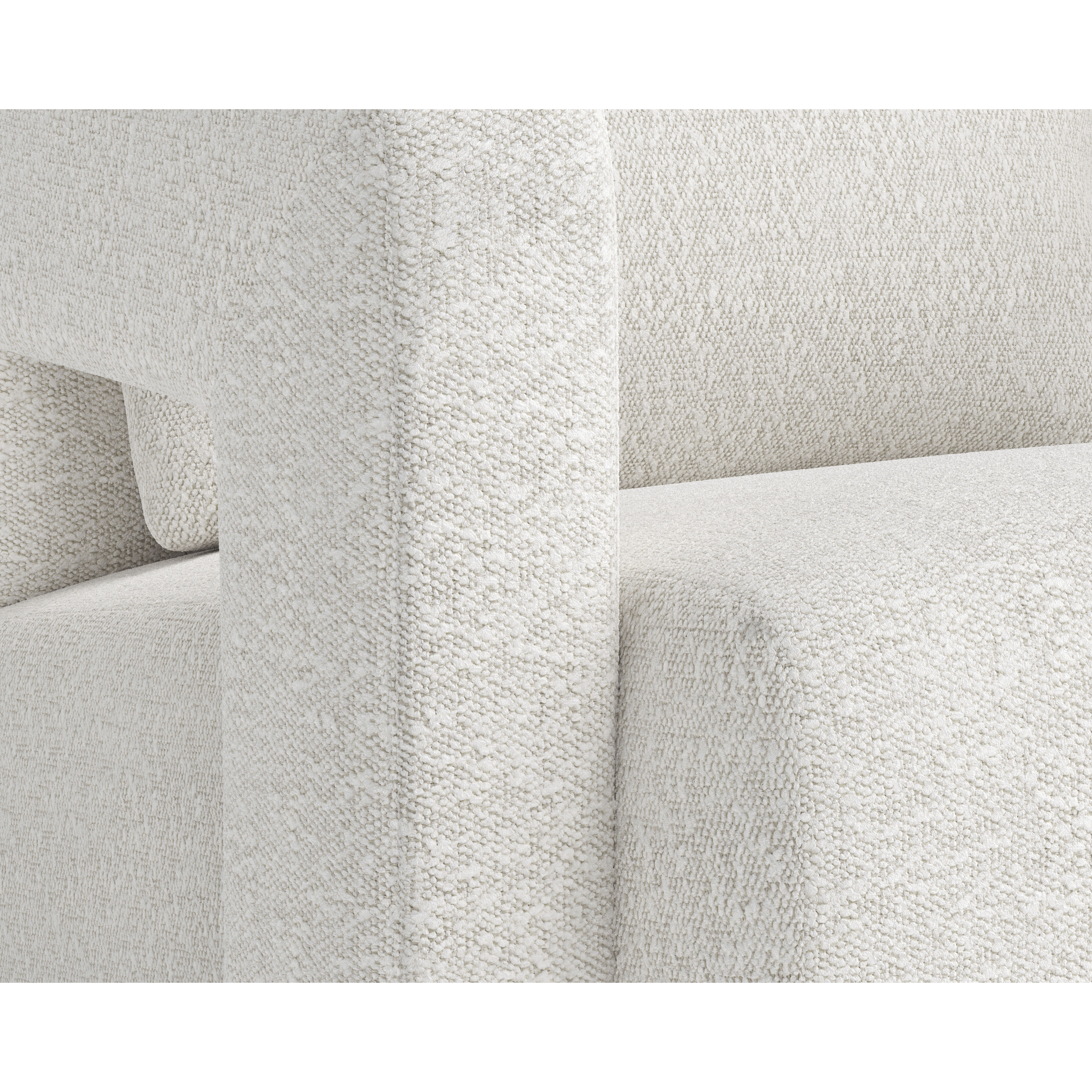 Forester Copenhagen White Lounge Chair